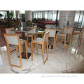 New general style commercial furniture solid wood leg bar stool chair
